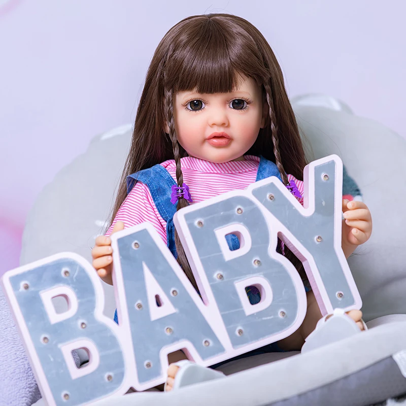 50CM Full Body Silicone Reborn - Reborn Baby Doll Silicone Realistic recension och pris
