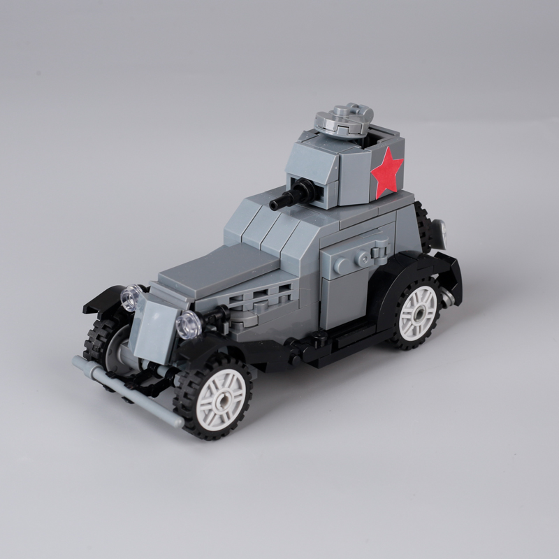 WW1 Italian Soviet Military Ta - Lego Compatible Military Tank recension och pris