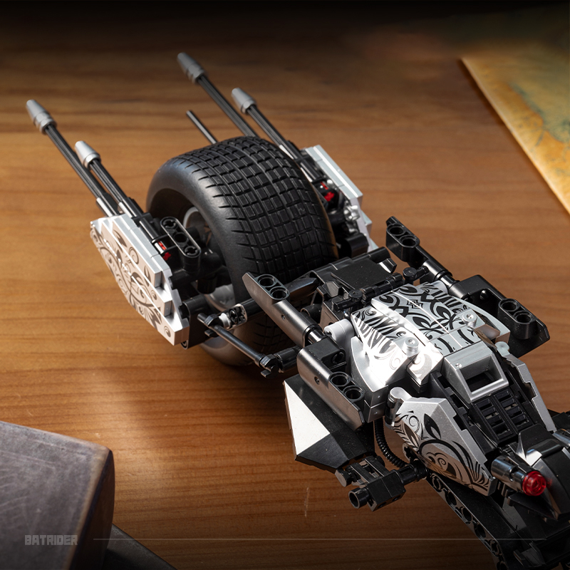 Creative MOC Bat Motorcycle Ho - Building Blocks recension och pris