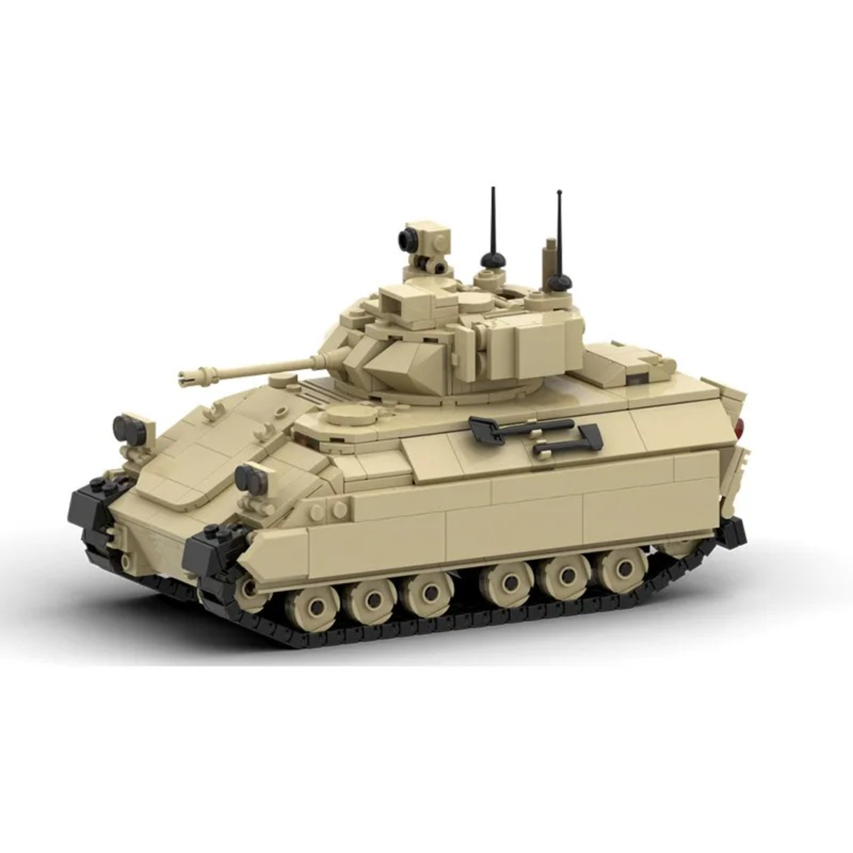 MOC Military Series Tracked Ar - Lego Compatible Military Tank recension och pris