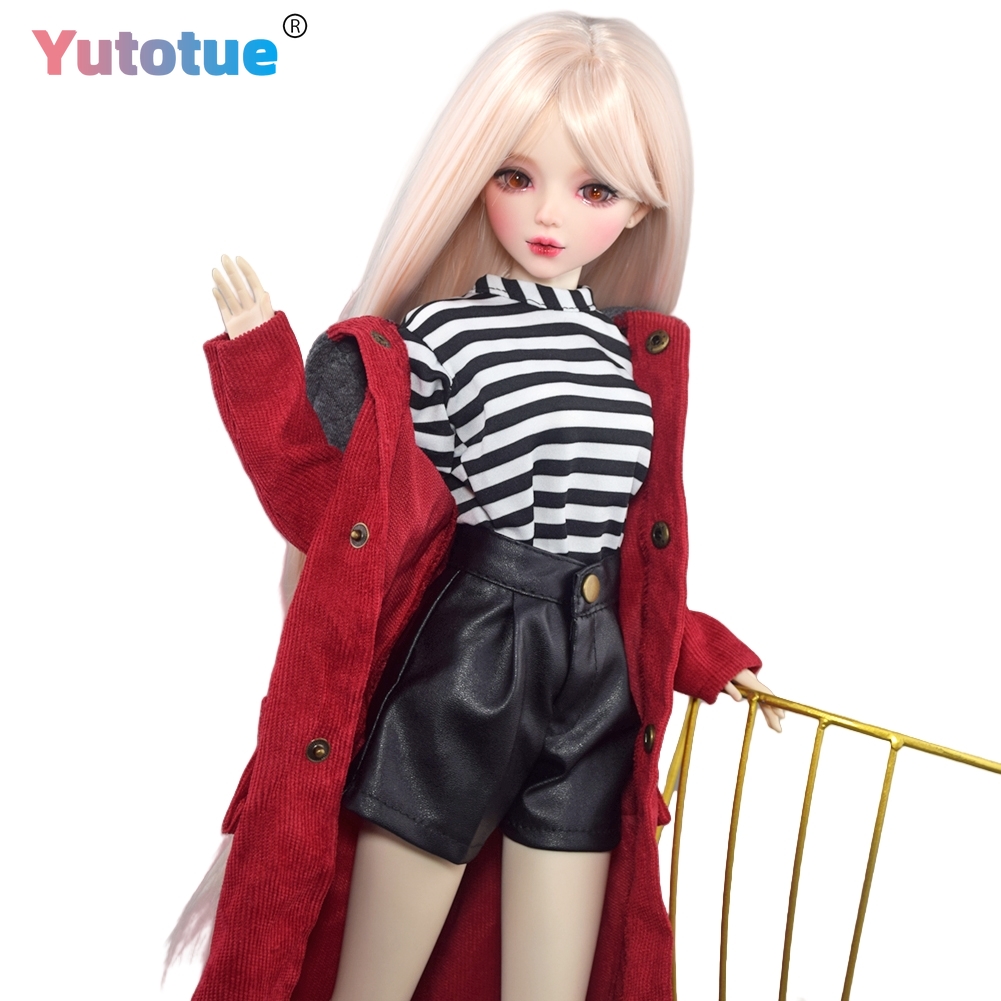 YUTOTUE 22 inch Height Female  - Bjd Doll 1 6 Full Set With Clothes recension och pris
