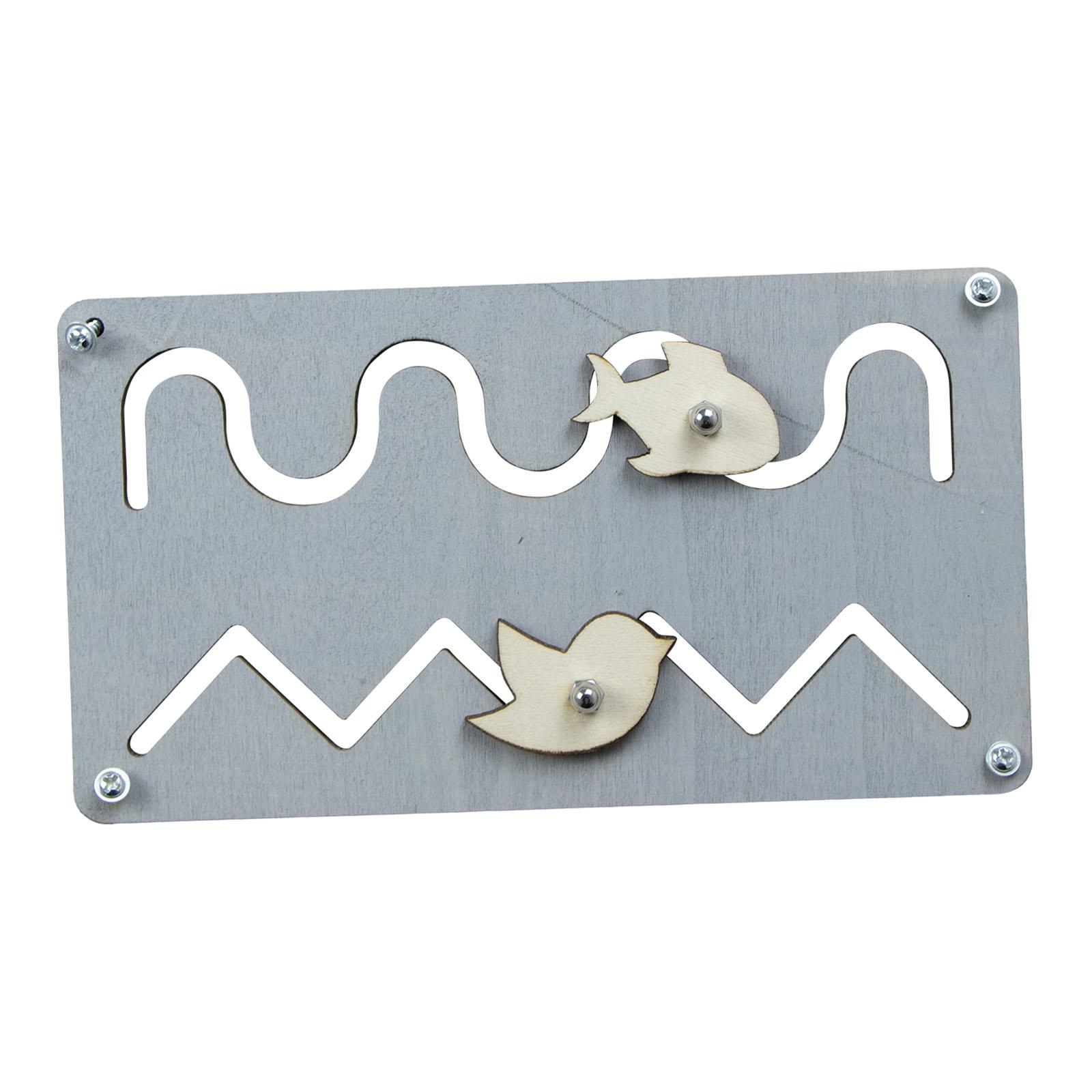 Wooden Busy Board Material Sen - Montessori Wooden Busy Board Toddler recension och pris